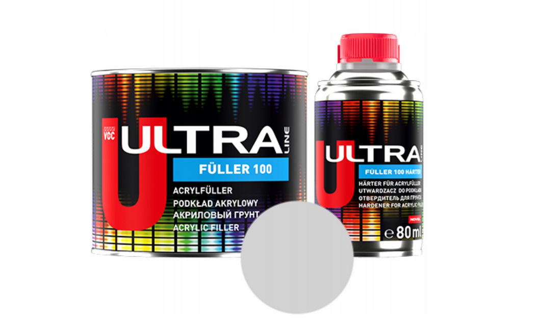 PODKŁAD NOVOL ULTRA FULLER 100 SZARY 400 ml